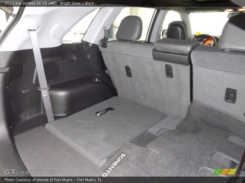 Bright Silver / Black 2012 Kia Sorento SX V6 AWD