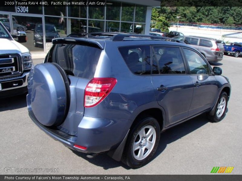 Pacific Blue Metallic / Ash Gray 2009 Toyota RAV4 4WD