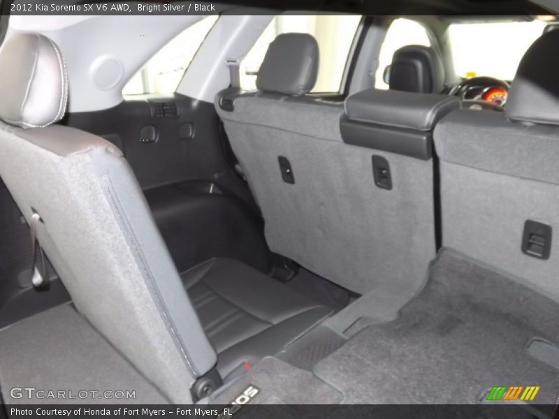 Bright Silver / Black 2012 Kia Sorento SX V6 AWD