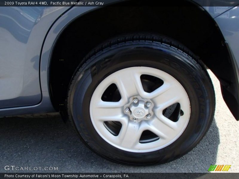 Pacific Blue Metallic / Ash Gray 2009 Toyota RAV4 4WD
