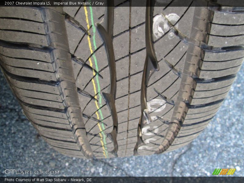 Imperial Blue Metallic / Gray 2007 Chevrolet Impala LS