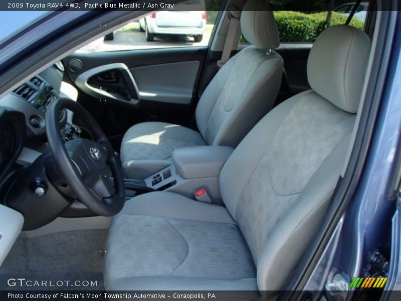 Pacific Blue Metallic / Ash Gray 2009 Toyota RAV4 4WD
