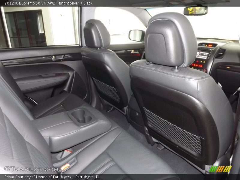 Bright Silver / Black 2012 Kia Sorento SX V6 AWD