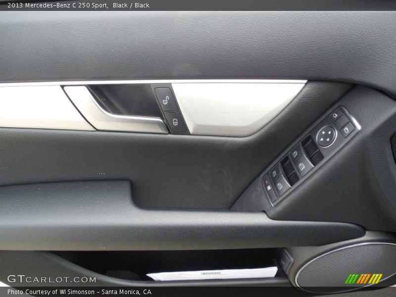 Black / Black 2013 Mercedes-Benz C 250 Sport