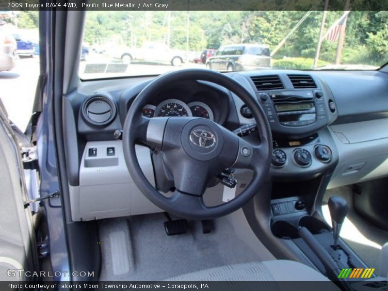 Pacific Blue Metallic / Ash Gray 2009 Toyota RAV4 4WD