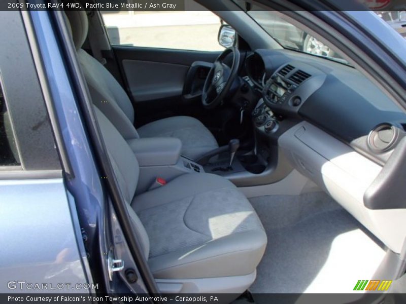 Pacific Blue Metallic / Ash Gray 2009 Toyota RAV4 4WD