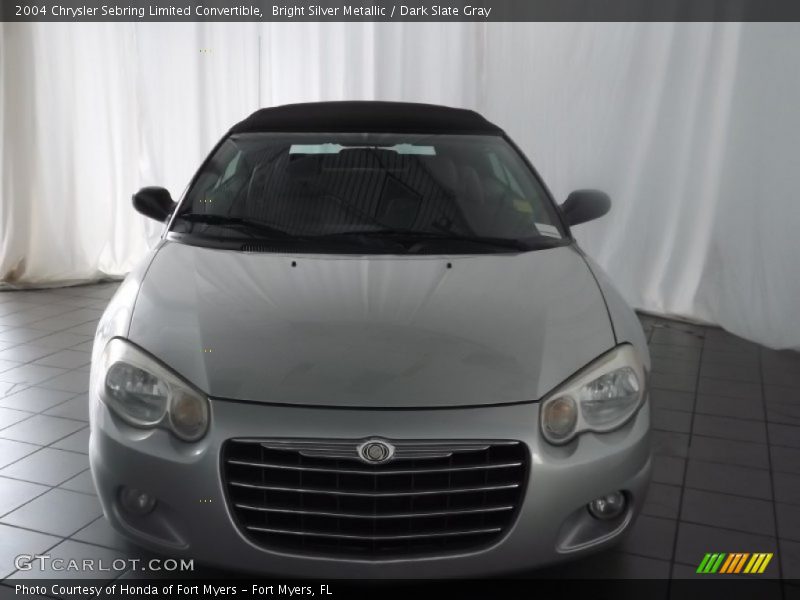Bright Silver Metallic / Dark Slate Gray 2004 Chrysler Sebring Limited Convertible