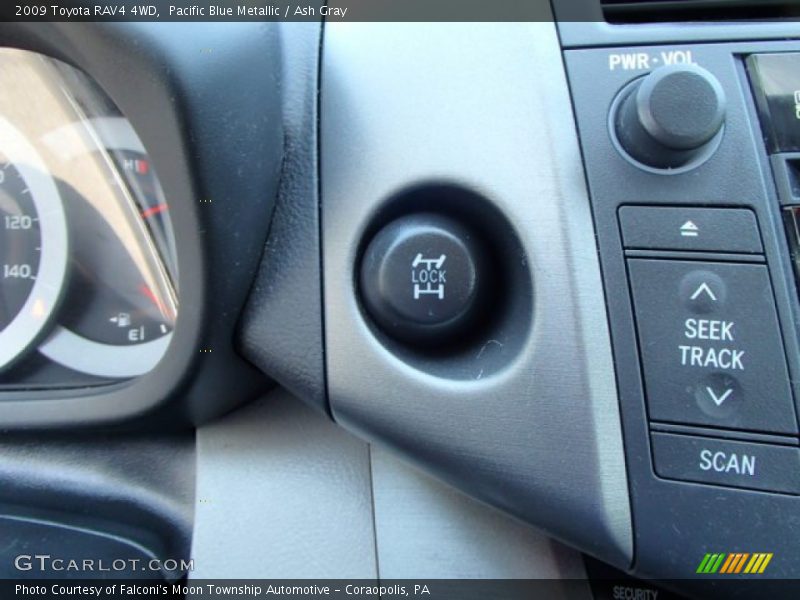 Pacific Blue Metallic / Ash Gray 2009 Toyota RAV4 4WD