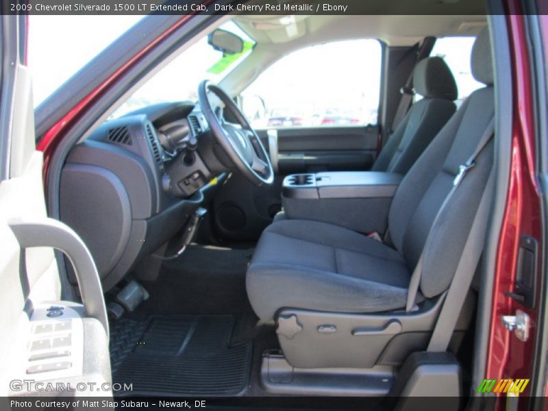 Dark Cherry Red Metallic / Ebony 2009 Chevrolet Silverado 1500 LT Extended Cab