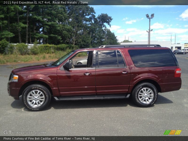 Royal Red Metallic / Stone 2011 Ford Expedition EL XLT 4x4