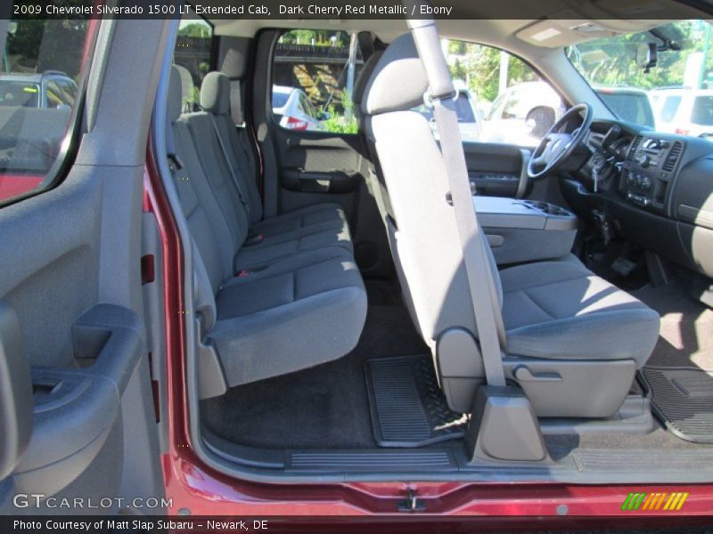 Dark Cherry Red Metallic / Ebony 2009 Chevrolet Silverado 1500 LT Extended Cab