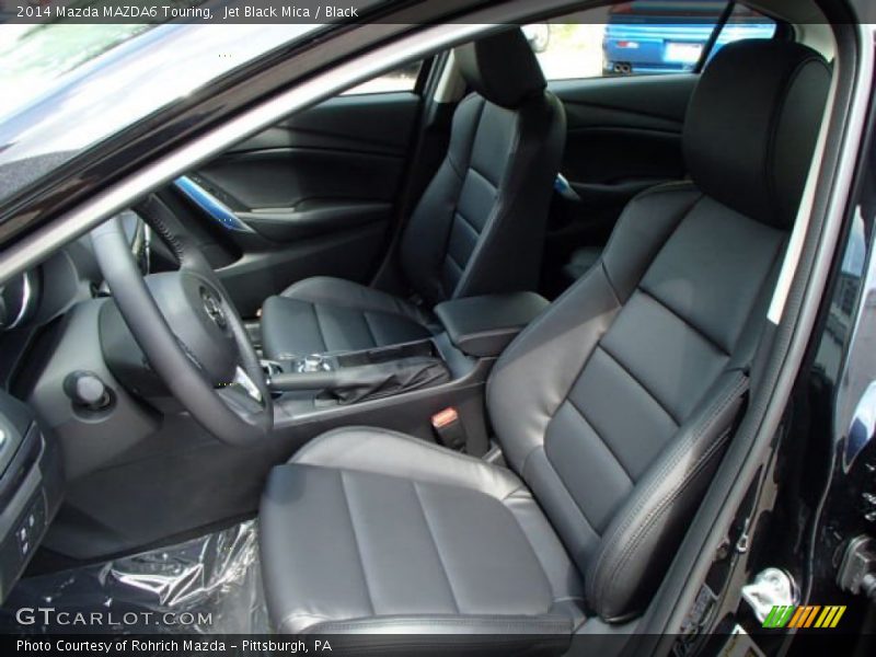  2014 MAZDA6 Touring Black Interior