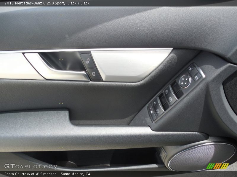 Black / Black 2013 Mercedes-Benz C 250 Sport
