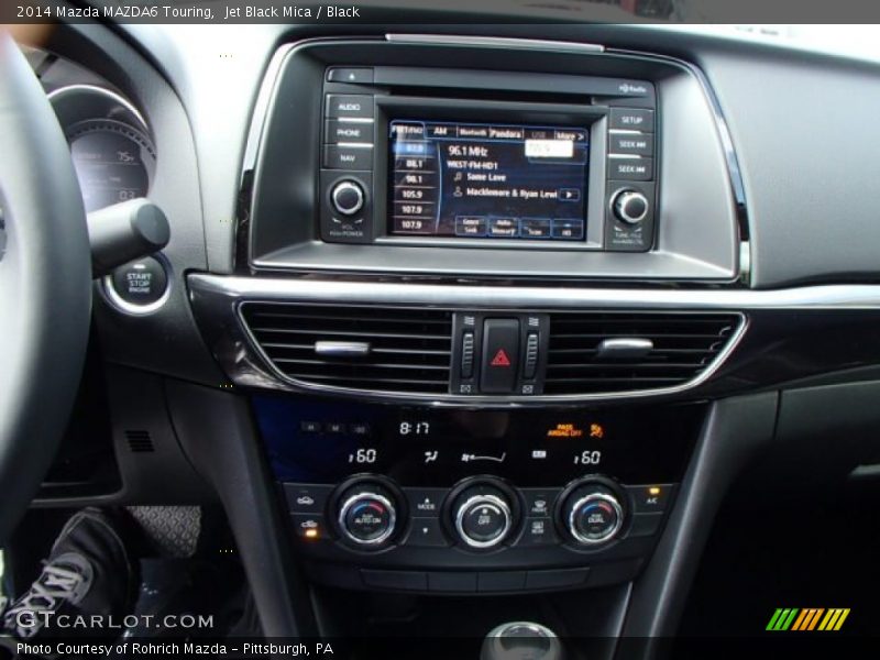 Jet Black Mica / Black 2014 Mazda MAZDA6 Touring