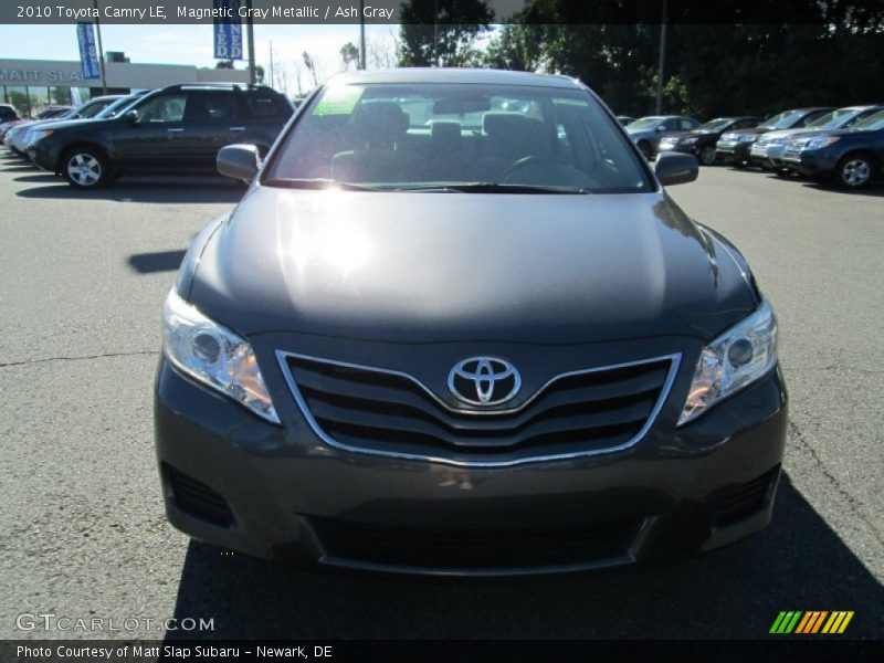 Magnetic Gray Metallic / Ash Gray 2010 Toyota Camry LE