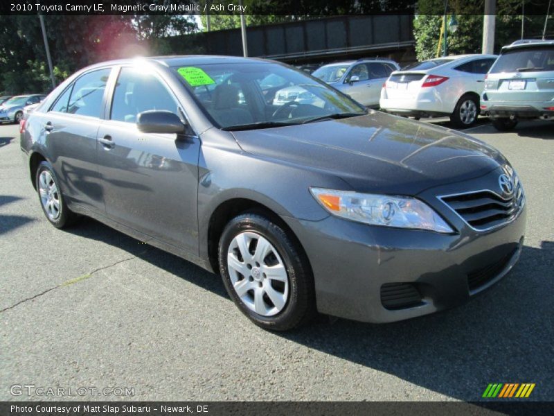 Magnetic Gray Metallic / Ash Gray 2010 Toyota Camry LE