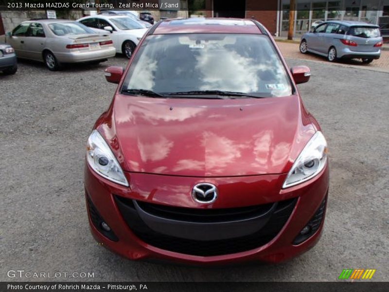 Zeal Red Mica / Sand 2013 Mazda MAZDA5 Grand Touring