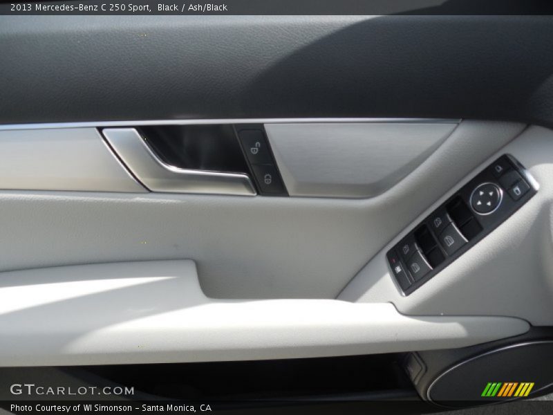 Black / Ash/Black 2013 Mercedes-Benz C 250 Sport