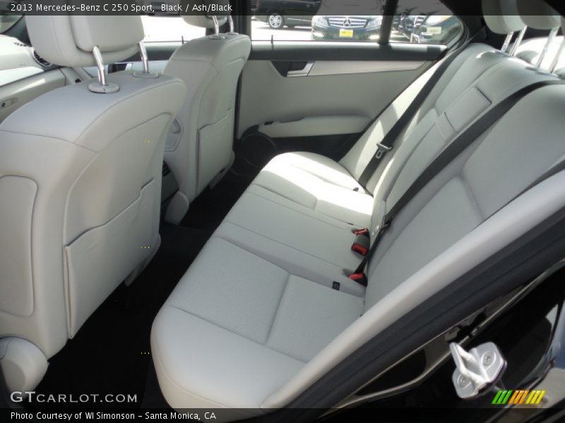 Black / Ash/Black 2013 Mercedes-Benz C 250 Sport