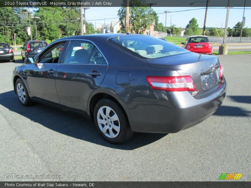 Magnetic Gray Metallic / Ash Gray 2010 Toyota Camry LE