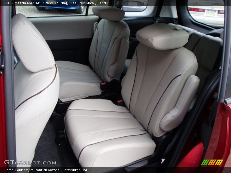 Zeal Red Mica / Sand 2013 Mazda MAZDA5 Grand Touring