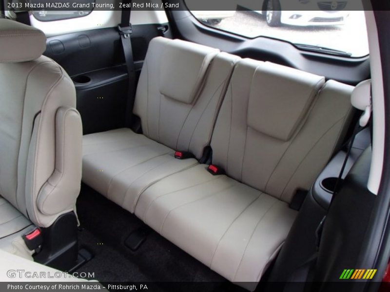 Zeal Red Mica / Sand 2013 Mazda MAZDA5 Grand Touring