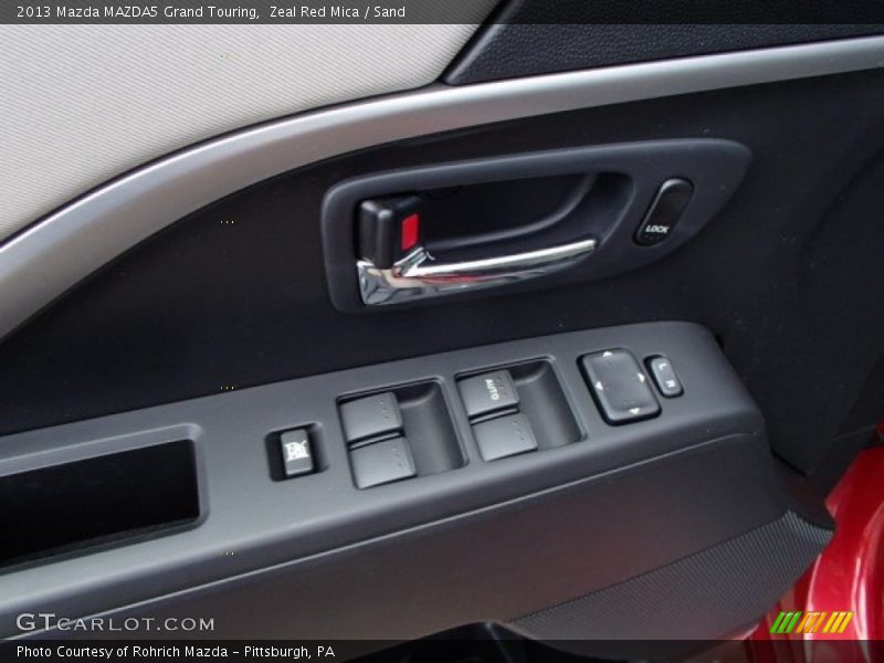 Zeal Red Mica / Sand 2013 Mazda MAZDA5 Grand Touring