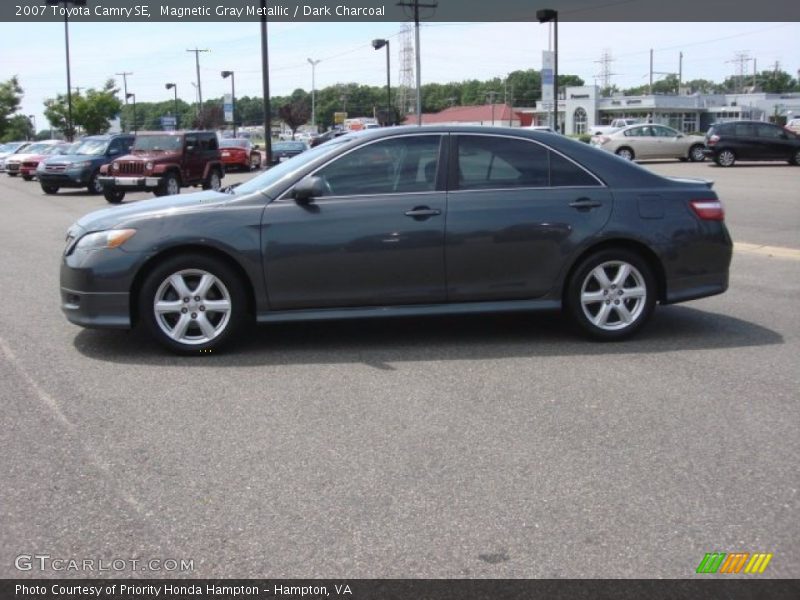 Magnetic Gray Metallic / Dark Charcoal 2007 Toyota Camry SE