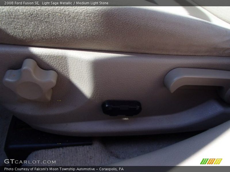 Light Sage Metallic / Medium Light Stone 2008 Ford Fusion SE