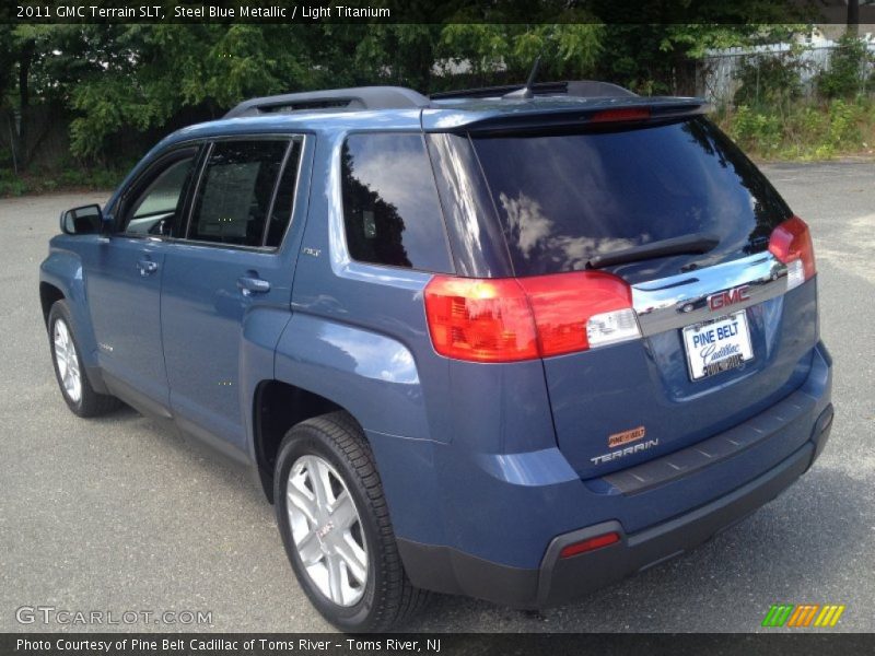 Steel Blue Metallic / Light Titanium 2011 GMC Terrain SLT