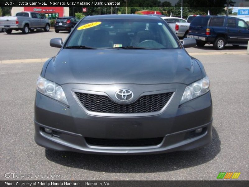 Magnetic Gray Metallic / Dark Charcoal 2007 Toyota Camry SE