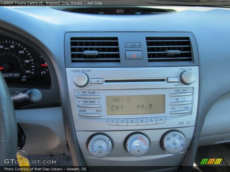 Magnetic Gray Metallic / Ash Gray 2010 Toyota Camry LE