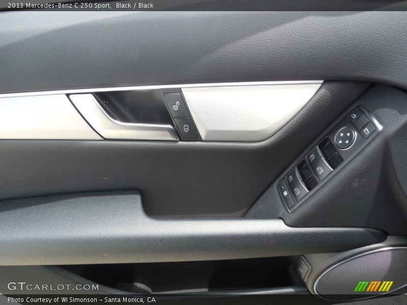 Black / Black 2013 Mercedes-Benz C 250 Sport
