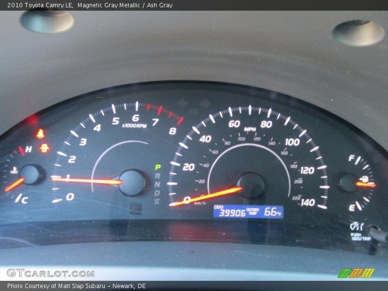 Magnetic Gray Metallic / Ash Gray 2010 Toyota Camry LE