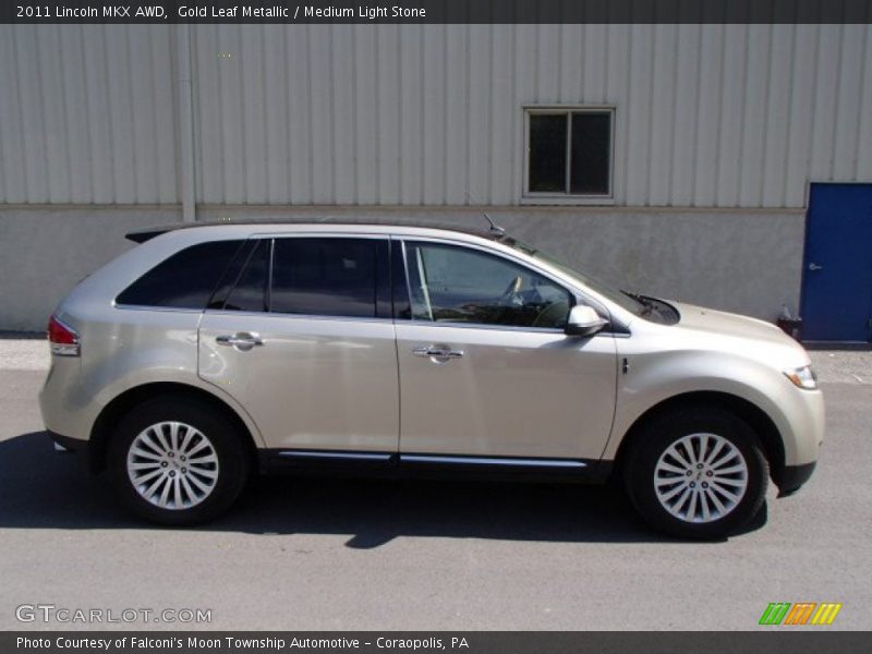 Gold Leaf Metallic / Medium Light Stone 2011 Lincoln MKX AWD