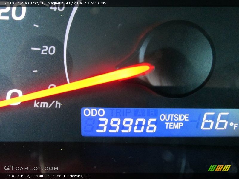 Magnetic Gray Metallic / Ash Gray 2010 Toyota Camry LE