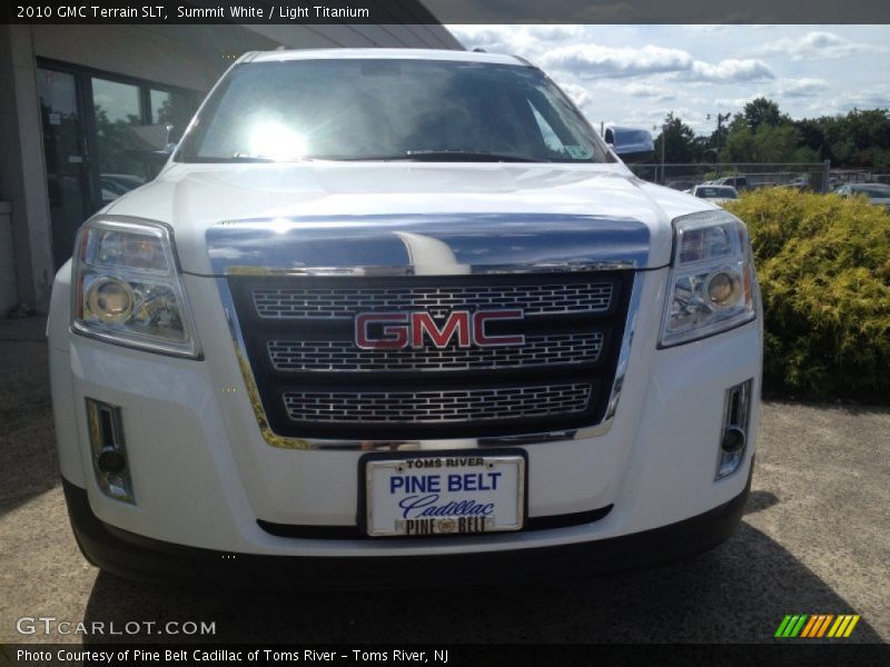 Summit White / Light Titanium 2010 GMC Terrain SLT