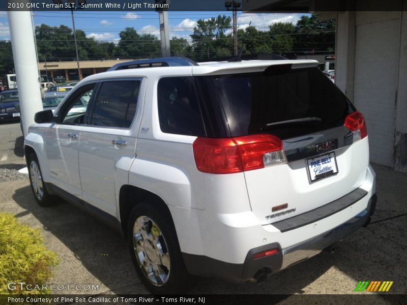 Summit White / Light Titanium 2010 GMC Terrain SLT