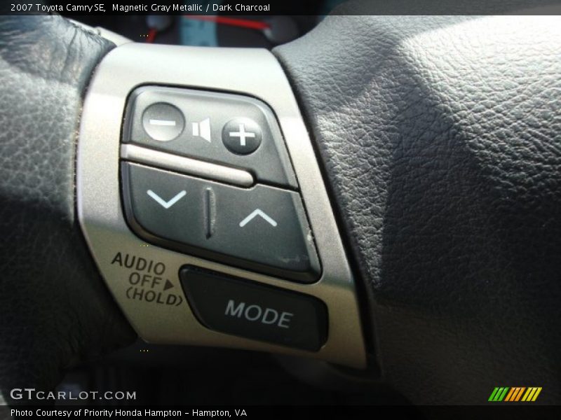 Magnetic Gray Metallic / Dark Charcoal 2007 Toyota Camry SE