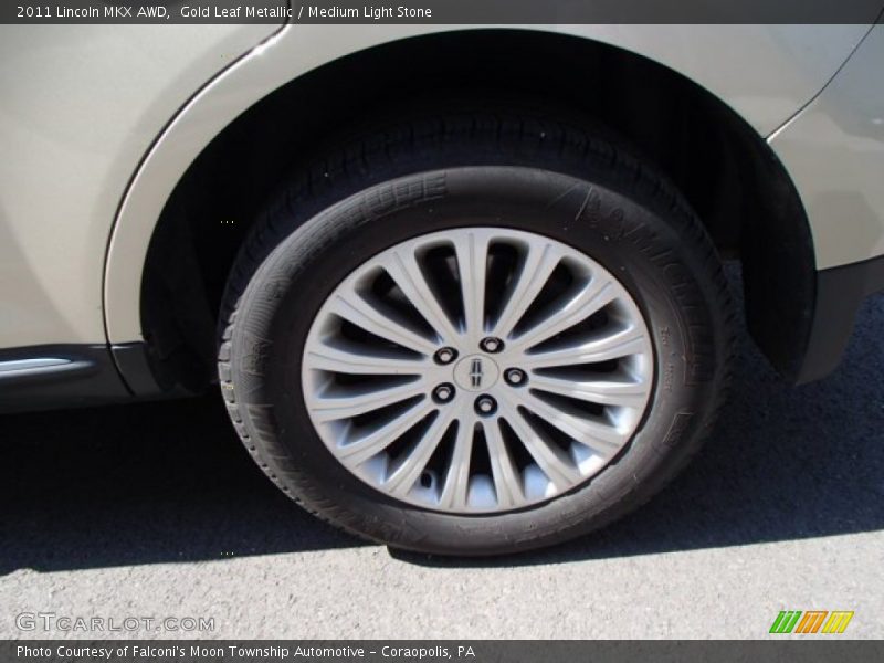 Gold Leaf Metallic / Medium Light Stone 2011 Lincoln MKX AWD