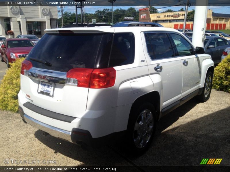 Summit White / Light Titanium 2010 GMC Terrain SLT