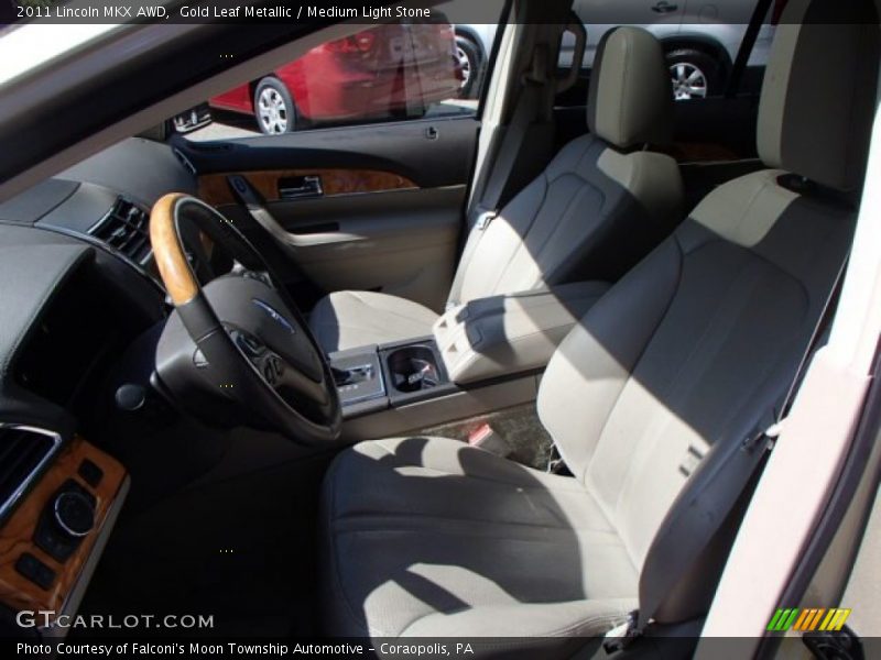 Gold Leaf Metallic / Medium Light Stone 2011 Lincoln MKX AWD