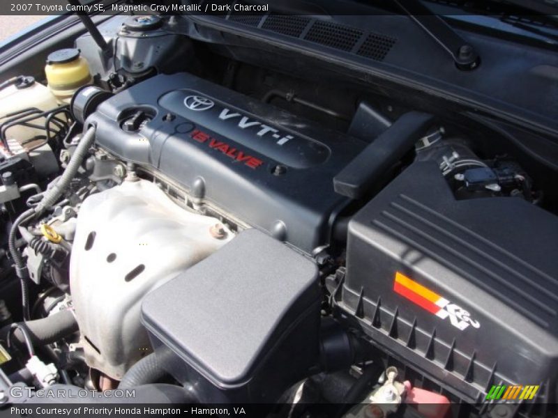 Magnetic Gray Metallic / Dark Charcoal 2007 Toyota Camry SE