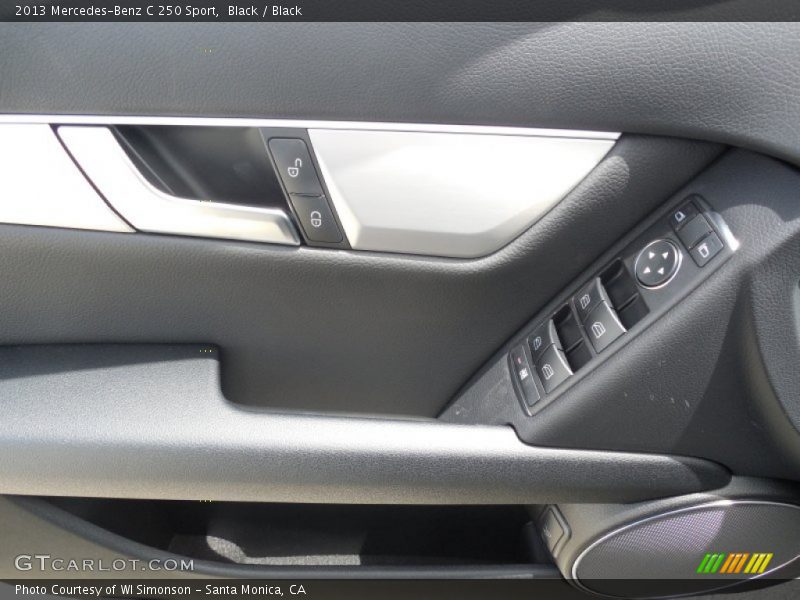 Black / Black 2013 Mercedes-Benz C 250 Sport