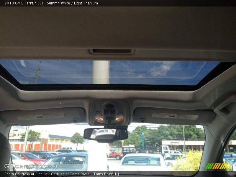 Summit White / Light Titanium 2010 GMC Terrain SLT