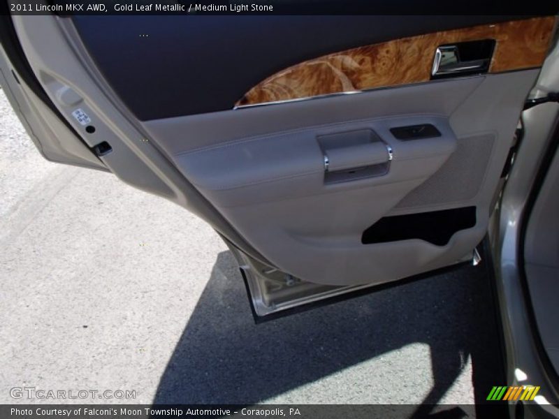 Gold Leaf Metallic / Medium Light Stone 2011 Lincoln MKX AWD
