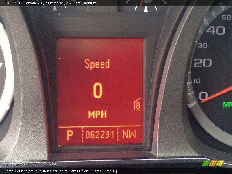 Summit White / Light Titanium 2010 GMC Terrain SLT