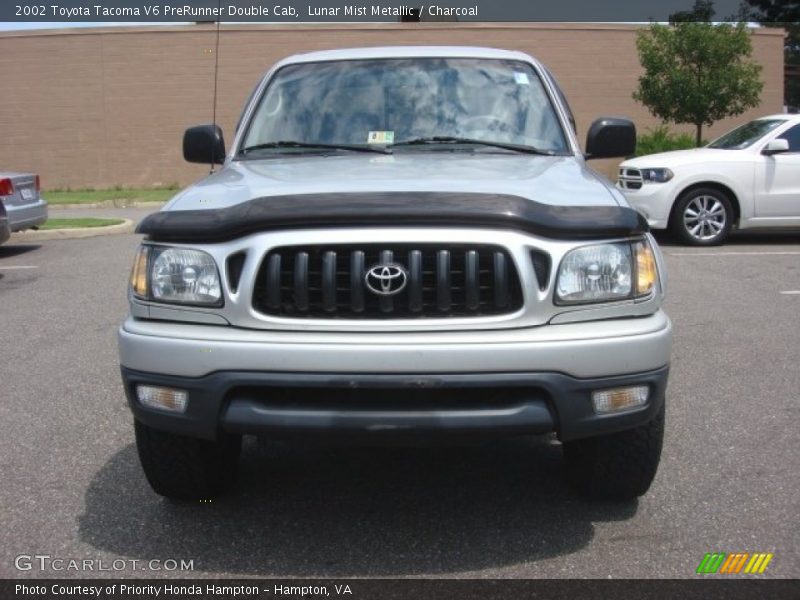 Lunar Mist Metallic / Charcoal 2002 Toyota Tacoma V6 PreRunner Double Cab