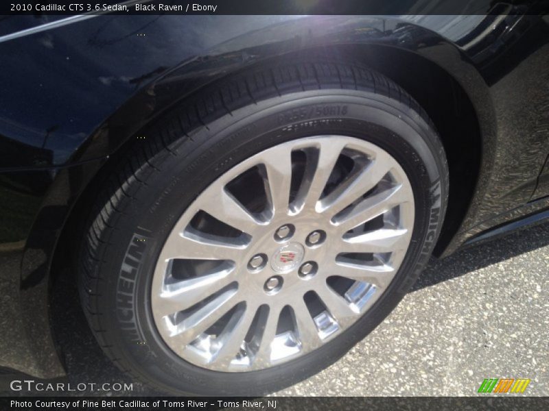 Black Raven / Ebony 2010 Cadillac CTS 3.6 Sedan