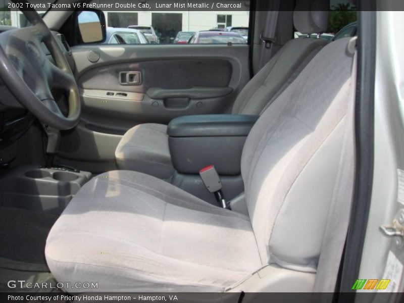 Lunar Mist Metallic / Charcoal 2002 Toyota Tacoma V6 PreRunner Double Cab